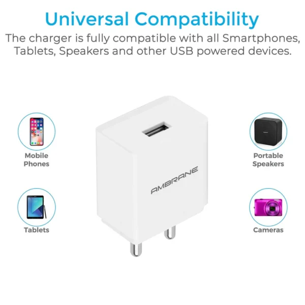 AMBRANE AWC-47T CHARGER 12W WITH TYPE-C DATA CABLE - Image 4