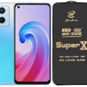 ITC BHARAT Edge to Edge Super X Tempered Glass Screen Protector for Oppo A96