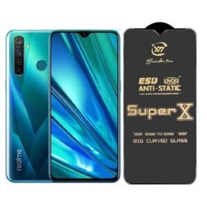 ITC BHARAT Edge to Edge Super X Tempered Glass Screen Protector for Realme 5