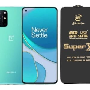 ITC BHARAT Premium Edge to Edge Super X Tempered Glass Screen Protector for Oneplus 8T/9T/9R
