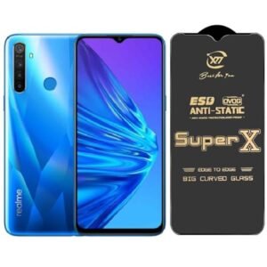 ITC BHARAT Edge to Edge Super X Tempered Glass Screen Protector for Realme 5i
