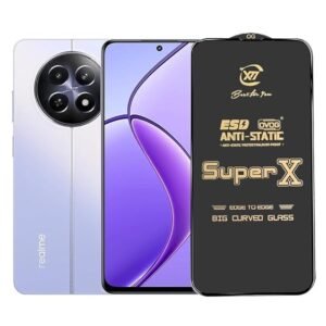 ITC BHARAT Premium Edge to Edge Super X Tempered Glass Screen Protector for Realme 12 5G