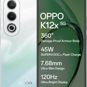 OPPO K12x 5G With 45W SUPERVOOC Charger in-The-Box