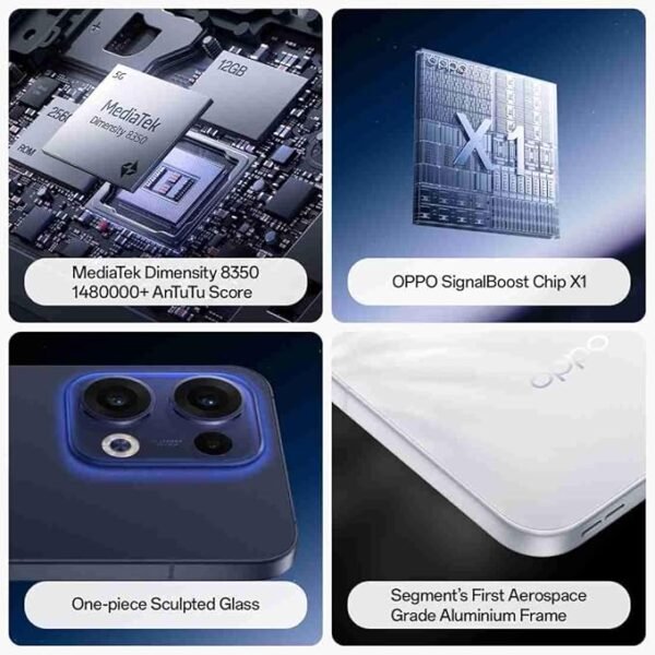 OPPO Reno13 5G - 8GB RAM+ 128/256GB Storage | Mediatek Dimensity 8350 | AMOLED Display | Dual SIM | 5600 mAh Battery - Image 8