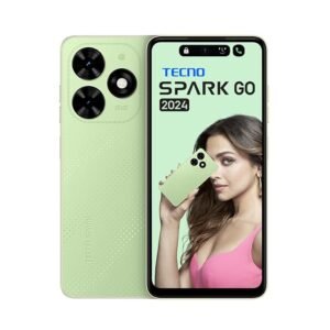 TECNO Spark Go 2024 | Segment First 90Hz Dot-in Display with Dynamic Port & Dual Speakers with DTS| 5000mAh| 10W Type-C| Fingerprint Sensor| Octa-Core Processor