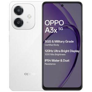 OPPO A3X 5G (Starry Purple, 4GB RAM, 128GB Storage)|6.67” HD+ 120Hz Refresh Rate Screen | 45W SUPERVOOC|