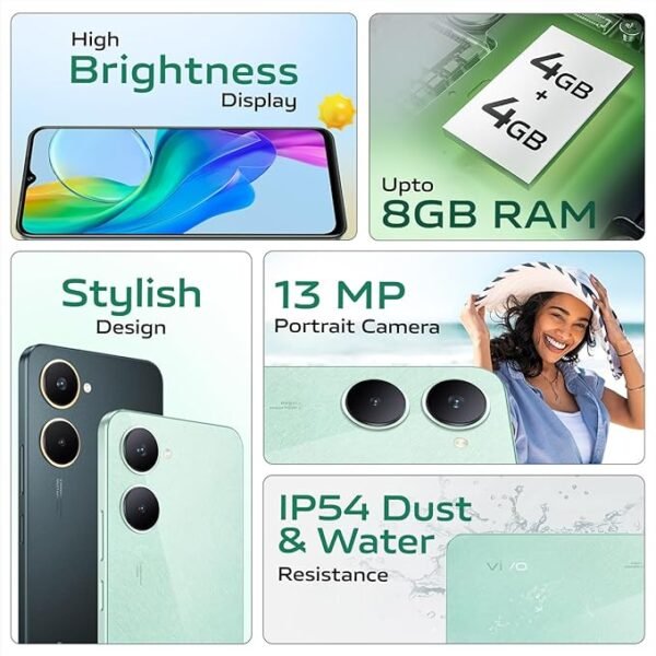 VIVO Y18e (Gem Green, 4GB RAM, 64GB Storage) | Without Charger - Image 7