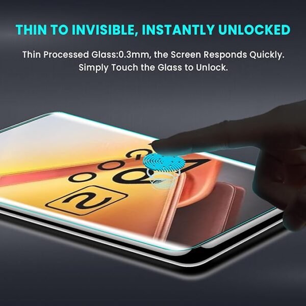 ITC BHARAT MEIBO Tempered Glass for IQOO Z9s 5G / Z9s Pro 5G with Edge to Edge Full Screen Coverage and Easy UV Glue Installation Kit - Image 5