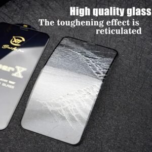 ITC BHARAT Edge to Edge Super X Tempered Glass Screen Protector for iPhone 14Plus, Anti-Static, Dust-Proof