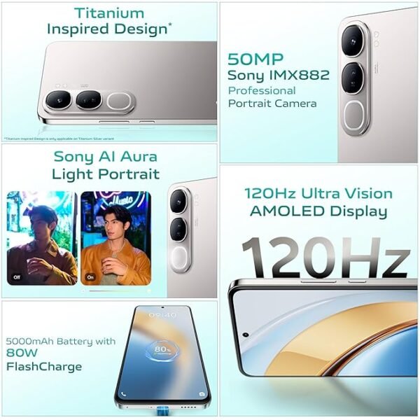 Vivo Y300 5G 8GB RAM, 128/256GB Storage - Image 9