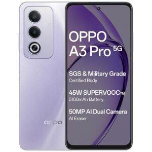 OPPO A3 Pro 5G - 6.67” FHD+ 120Hz Refresh Rate Screen | 45W SUPERVOOC|
