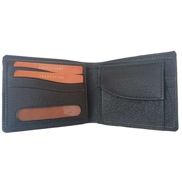 Itc Bharat Customized NDM Leather Wallet For Men With name - Image 2
