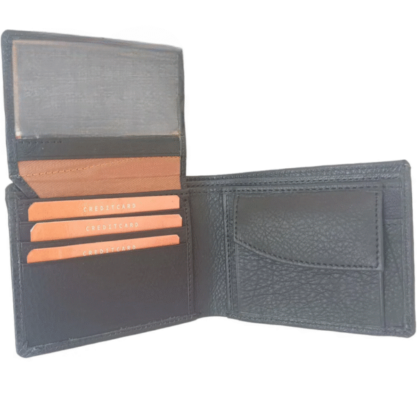 Itc Bharat Customized NDM Leather Wallet For Men With name - Image 6