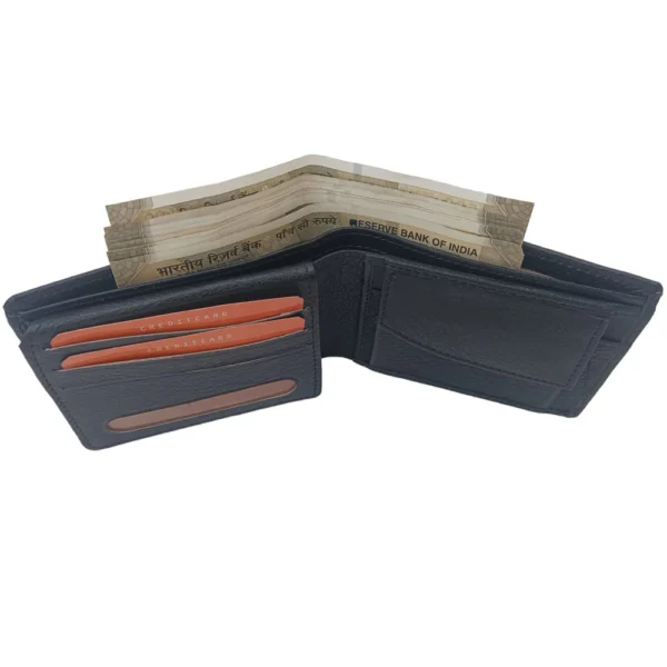 Itc Bharat Personalized Men's Leather Wallet & Belt With Name - Image 7