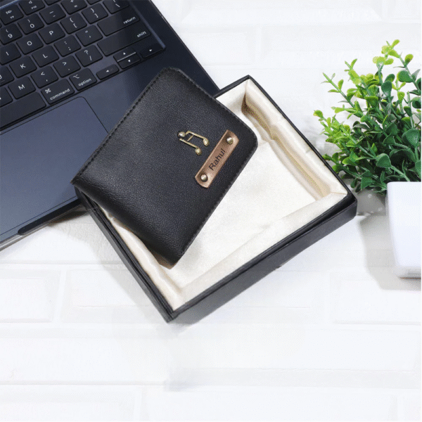 Itc Bharat Personalized Men's wallet With Name & Charms - Image 16